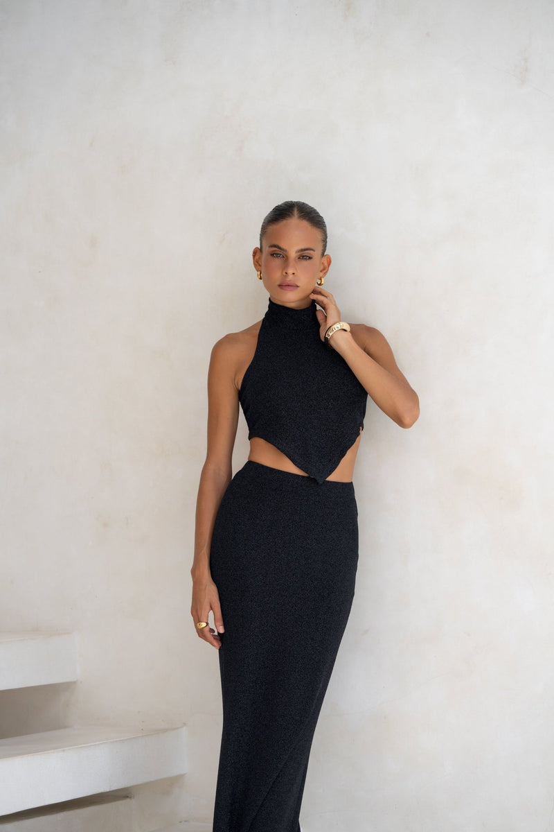 Stella Skirt Black - AROHA THE LABEL